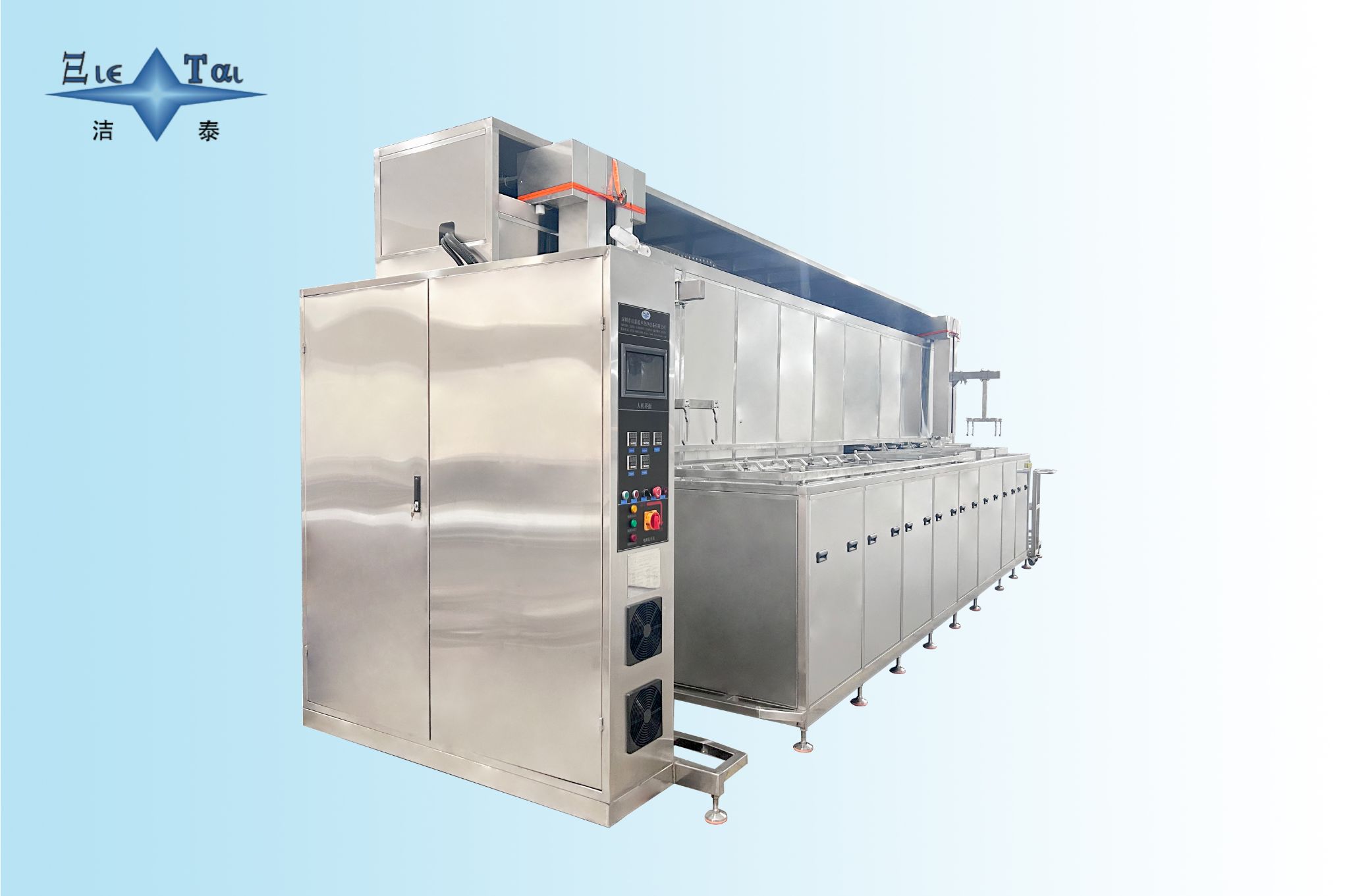 Hardware Machining Parts Ultrasonic Cleaning Equipment 40KHZ Automatic Ultrasoni